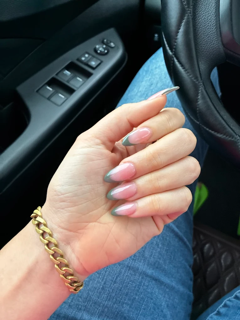 Manicure detail at Vixen Nails & Spa