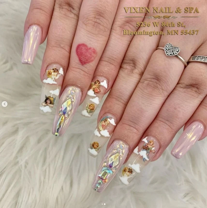 Manicure at Vixen Nails & Spa