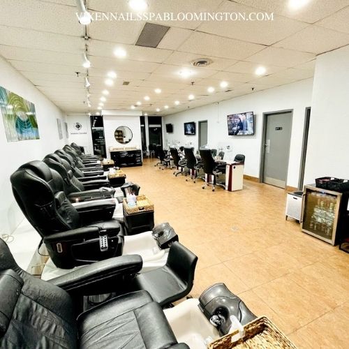 Detailed manicure at Vixen Nails & Spa